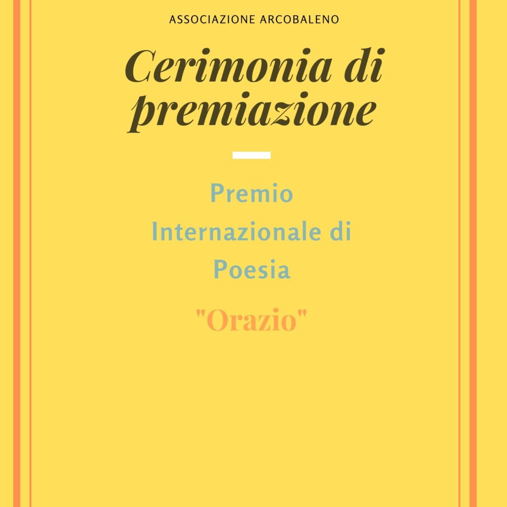 Cerimonia Premio “Orazio”